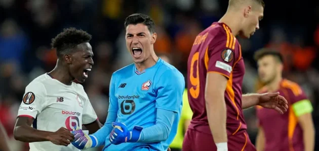 تصدي تاريخي يضمن فوز ليل على روما في الدوري الأوروبي